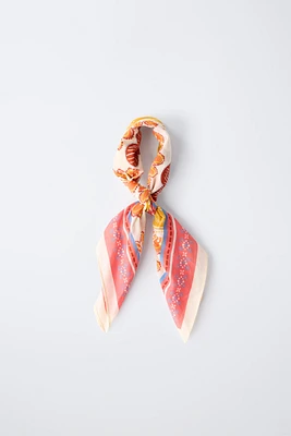 BANDANA CARRÉE IMPRIMÉ