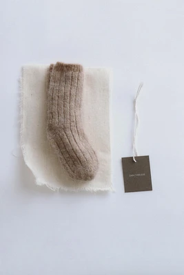 TIMELESZ - WOOL BLEND KNIT SOCKS