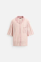 JACQUARD KNIT SHIRT