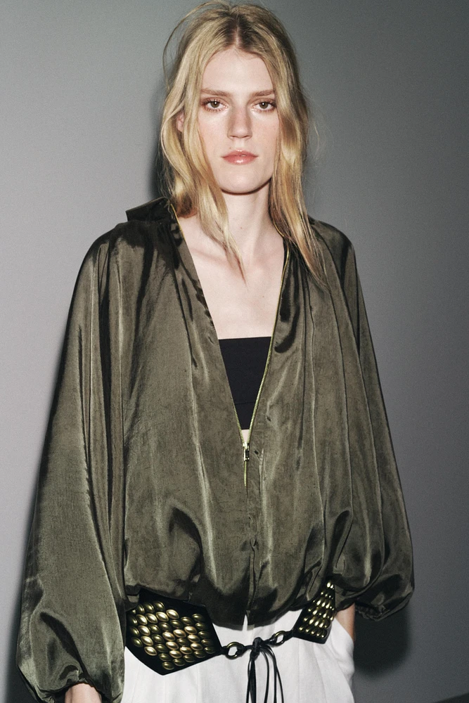 PUFFED BOMBER JACKET ZW COLLECTION