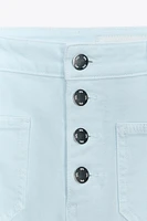 JEAN Z1975 FLARE TAILLE HAUTE BOUTONS