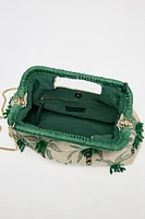 BEADED DETAIL CLUTCH