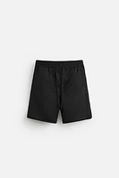COTTON - LYOCELL BERMUDA SHORTS