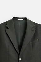 SUIT JACKET 100% LINEN