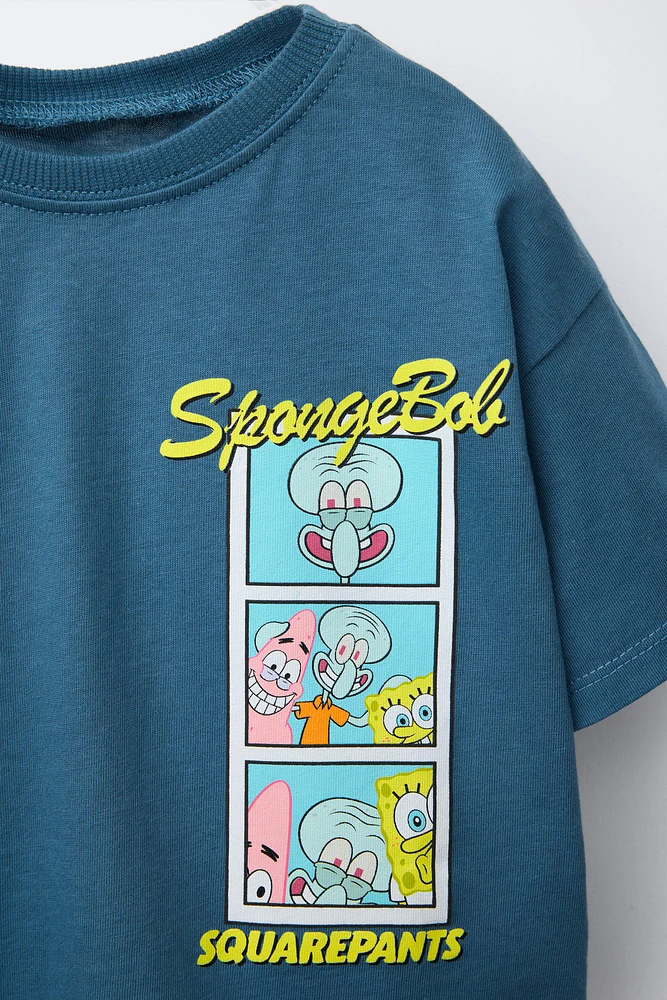 SPONGEBOB SQUAREPANTS © NICKELODEON PRINT T-SHIRT
