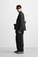 100% WOOL SUIT PANTS