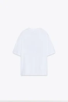 OVERSIZED TEXT T-SHIRT