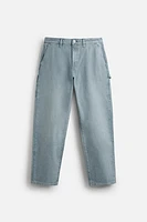 PANTALON DÉLAVÉ POCHE CARPENTIER
