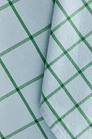 SET OF CHECK COTTON KITCHEN TOWELS (SET OF 2)