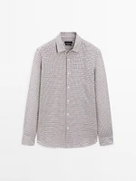 Regular fit check shirt