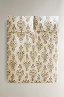 HOUSSE DE COUETTE COTON FLEURS