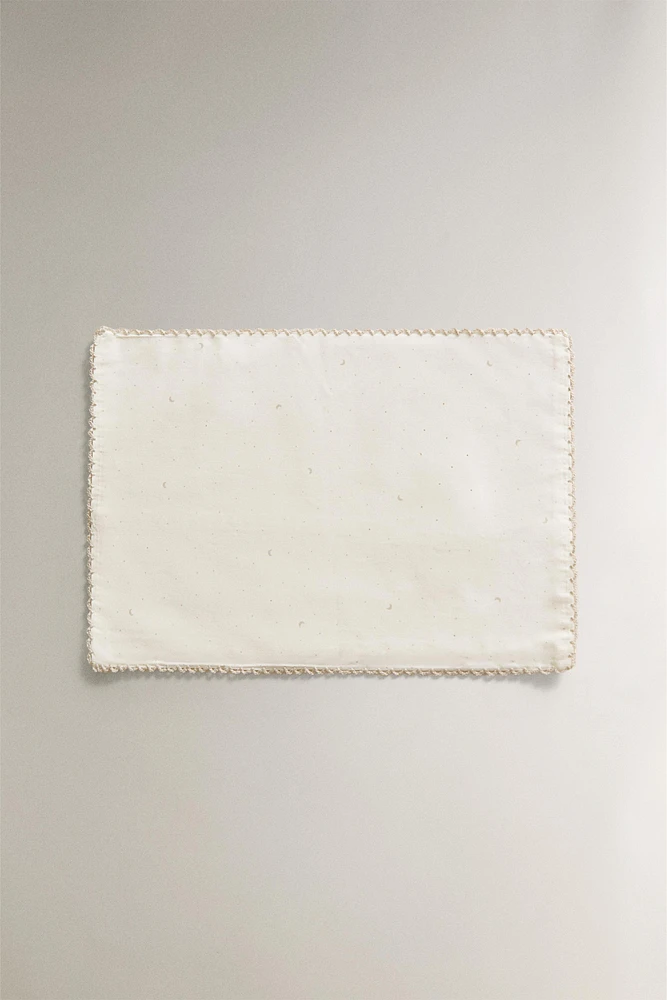 MOON MINI CRIB SHEET SET