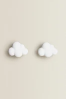 SET OF CHILDREN’S CLOUD KNOBS (SET OF 2)