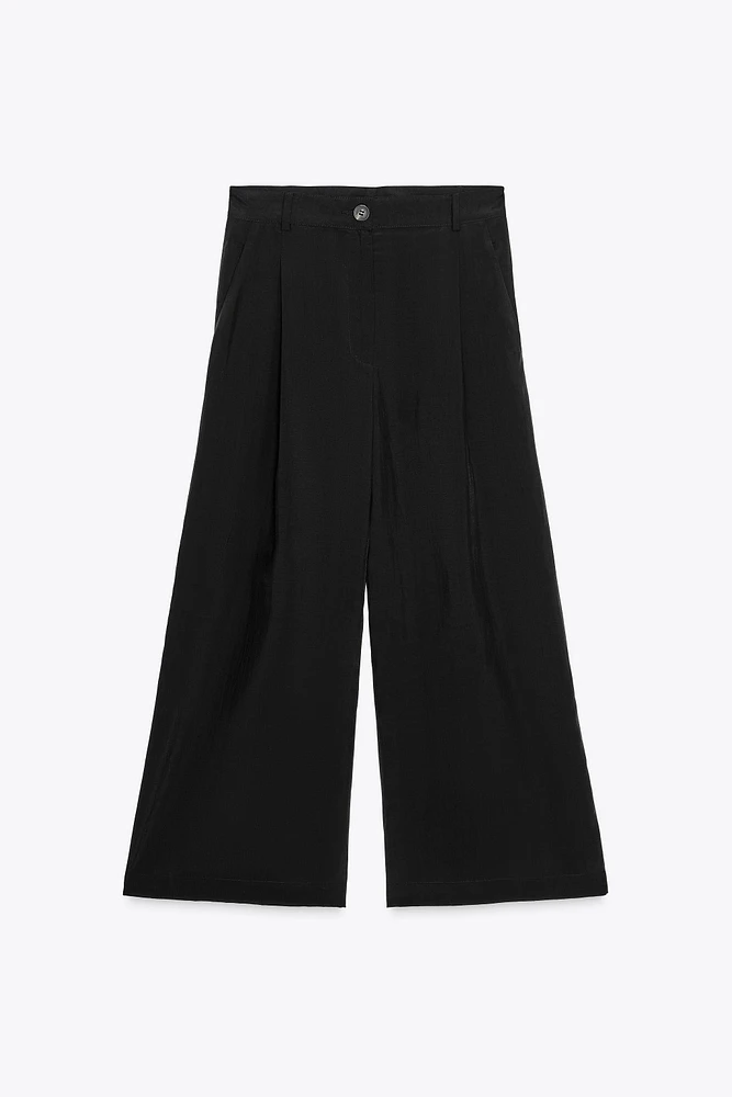 PANTALON COURT À PINCES ZW COLLECTION