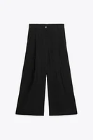PANTALON COURT À PINCES ZW COLLECTION