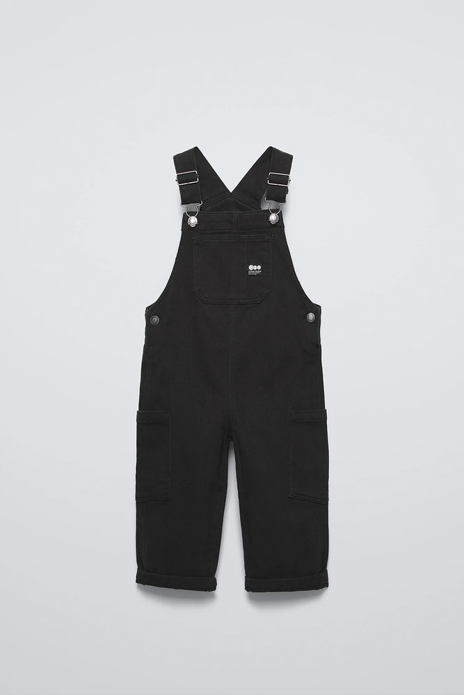 LONG DENIM OVERALLS