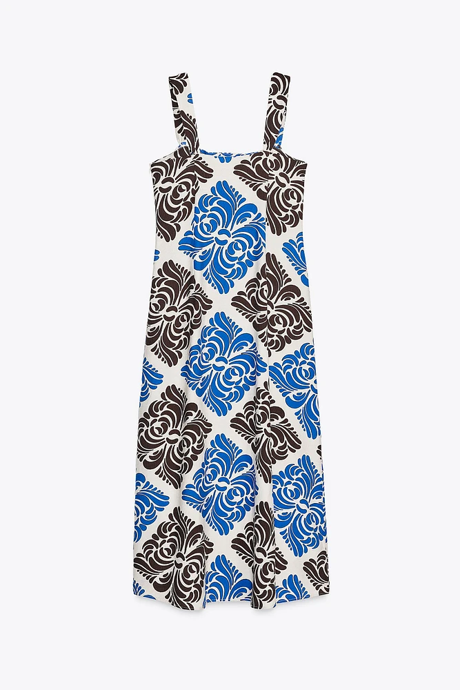 ROBE MI-LONGUE IMPRIMÉE