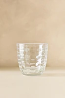 RAISED SQUARE-EFFECT TUMBLER