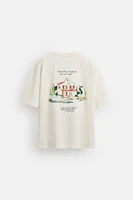 T-SHIRT HEAVY WEIGHT IMPRIMÉ EN MATIÈRES VARIÉES
