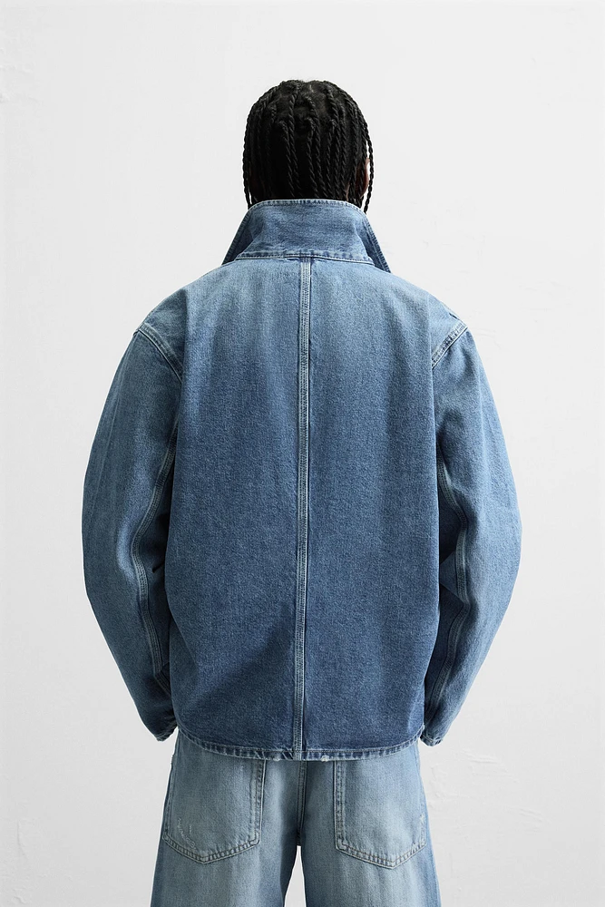 VESTE EN DENIM À POCHES