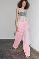 ZW COLLECTION ORGANZA VOLUME DRESS
