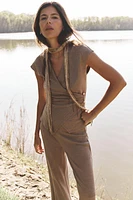 TEXTURED CLASP TOP