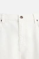 STRAIGHT FIT COTTON-HEMP JEANS