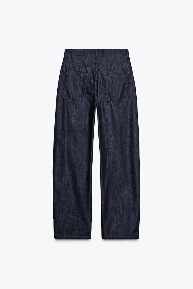 ZW COLLECTION BARREL HIGH WAIST JEANS