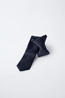 POLKA DOT PRINT TIE