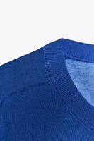 EXTRA-FINE KNIT TOP