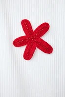 STAR KNOT RIB TOP