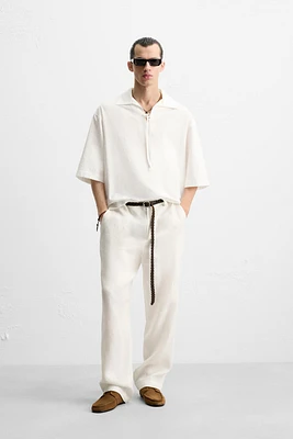BOUCLÉ TEXTURE SHIRT