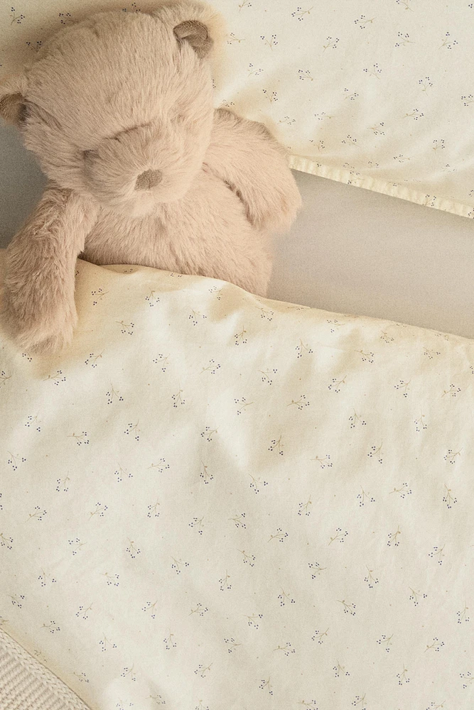 HOUSSE DE COUETTE ENFANT COTON MINIFLEUR