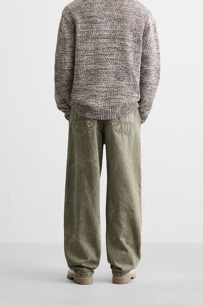PANTALON DE TRAVAIL DÉLAVÉ