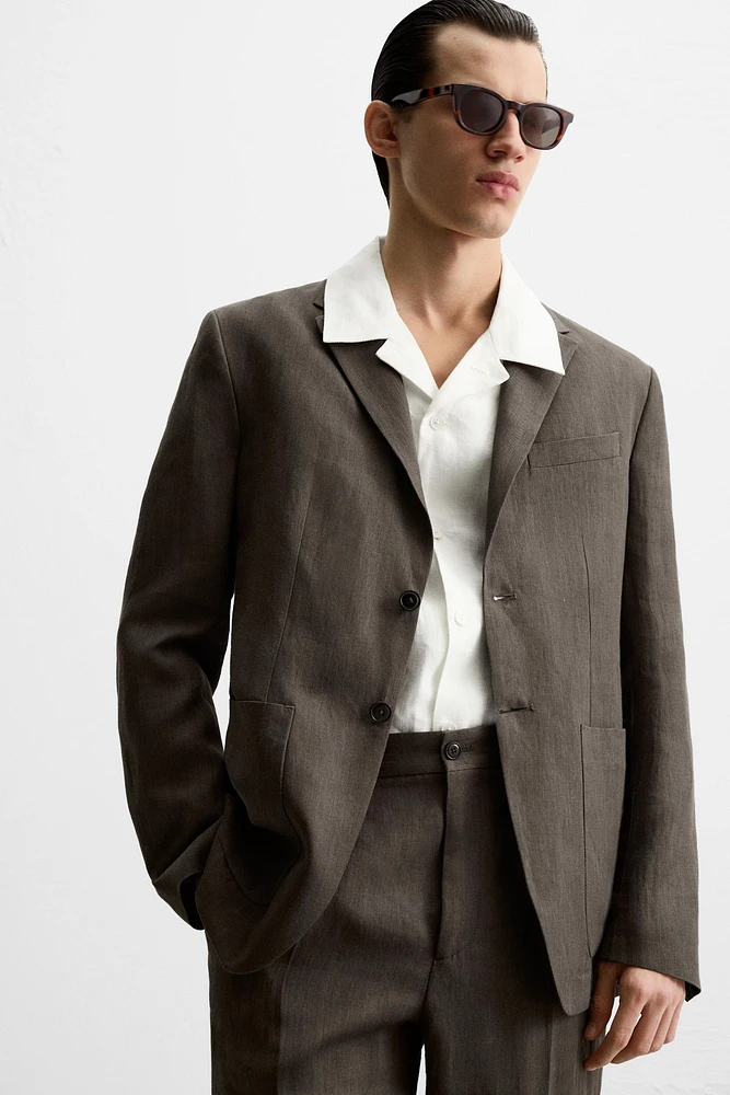 VESTE DE COSTUME 100 % LIN