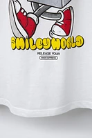 T-SHIRT IMPRIMÉ SMILEYWORLD ®