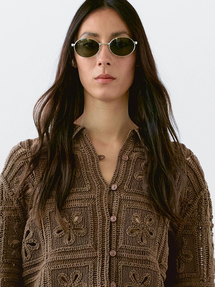 Veste en crochet