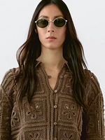 Veste en crochet