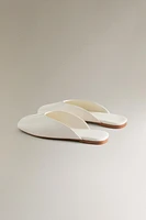 LEATHER MULES