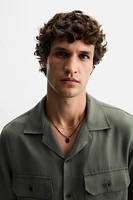 CHEMISE FLUIDE LYOCELL - LIN