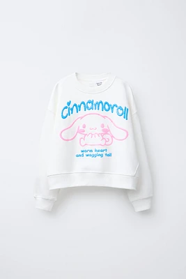 CINNAMOROLL © SANRIO RAISED GLITTER SWEATSHIRT