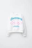 CINNAMOROLL © SANRIO RAISED GLITTER SWEATSHIRT