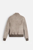 SUEDE LEATHER JACKET