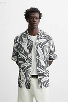 CHEMISE EN SEERSUCKER IMPRIMÉ