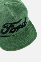 EMBROIDERED FORD © CORDUROY CAP