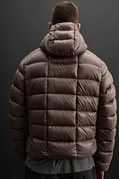 HOODED DOWN JACKET