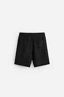 BERMUDA RELAXED FIT JACQUARD