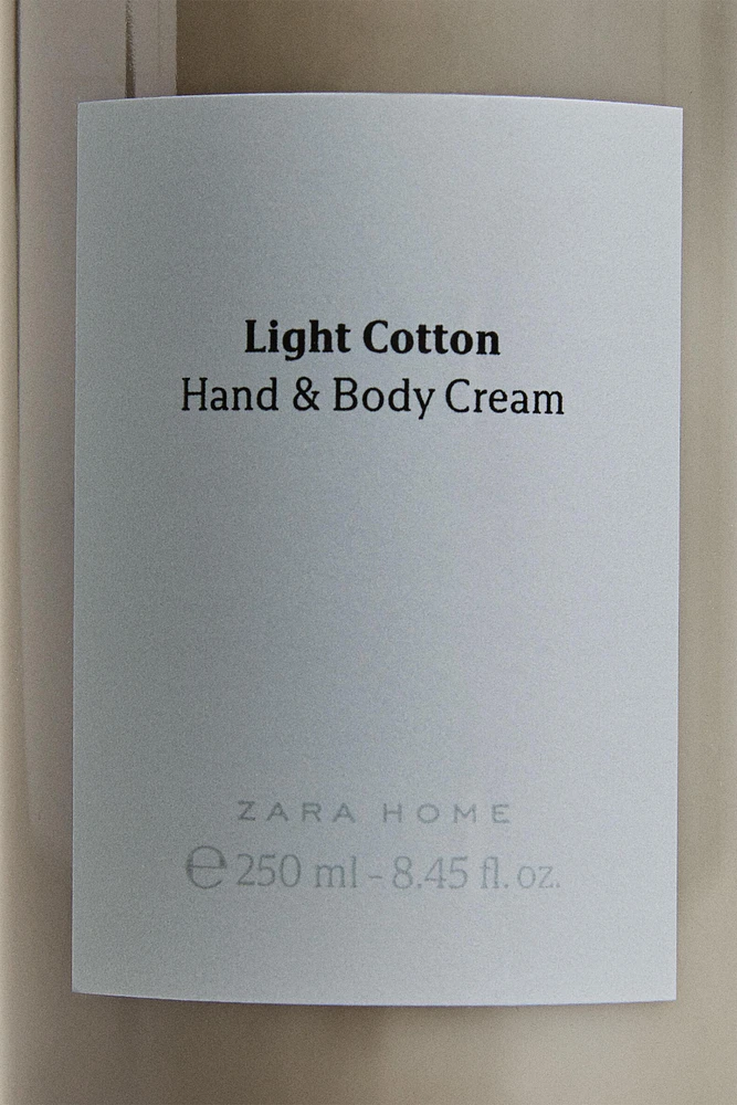 (250 ML) CRÈME POUR LE CORPS LIGHT COTTON