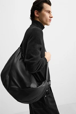 LEATHER SHOULDER BAG