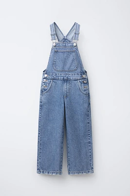 LONG DENIM OVERALLS